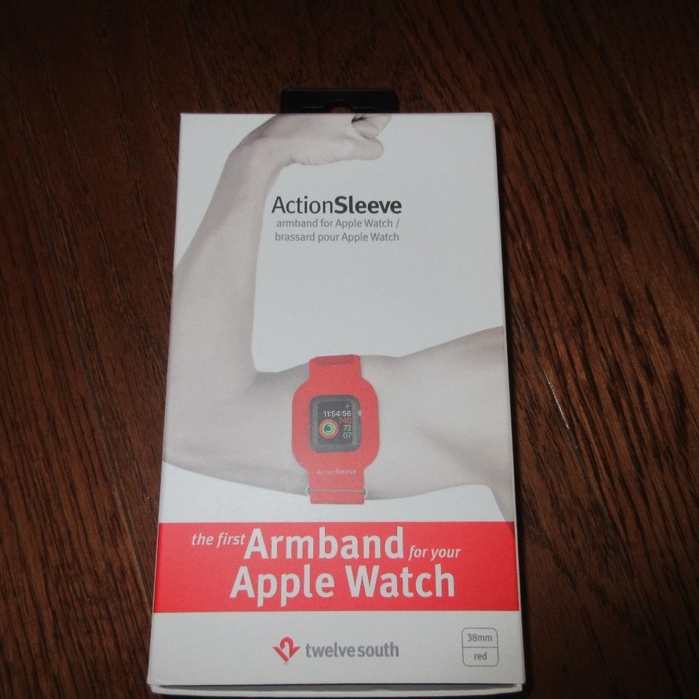 NEW Twelve South Armband for Apple Watch 38MM Red